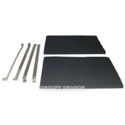 FILTRE HOTTE CHARBON LIVRE PAR 2 POUR HOTTE THERMOR