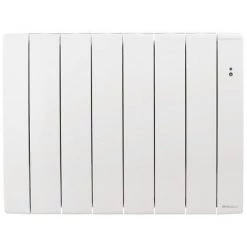 THERMOR Radiateur électrique Connecté à Inertie Bilbao 3 Blanc 1000W - Blanc